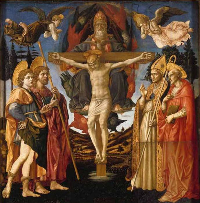 Francesco Parmigianino Santa Trinita Altarpiece oil painting picture